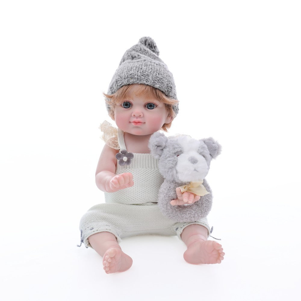 20-Inch Realistic Reborn Baby Doll - 50cm Full Body Soft Vinyl Newborn with Artisan Hand-Painting & Rooted Hair