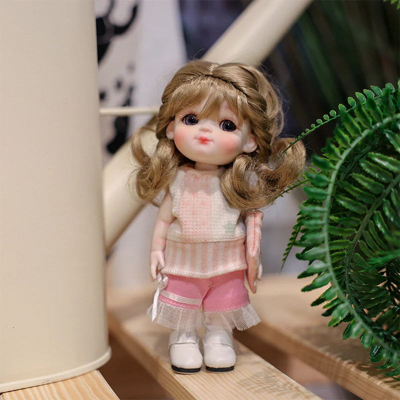 6-Inch/15cm Porcelain Doll · Bunny Ears Edition - Reborn Doll Australia