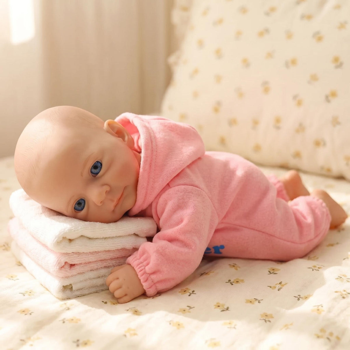 12 Inch Reborn Baby Dolls Full Body Silicone Super Realistic Newborn Dolls Simulation Real Life