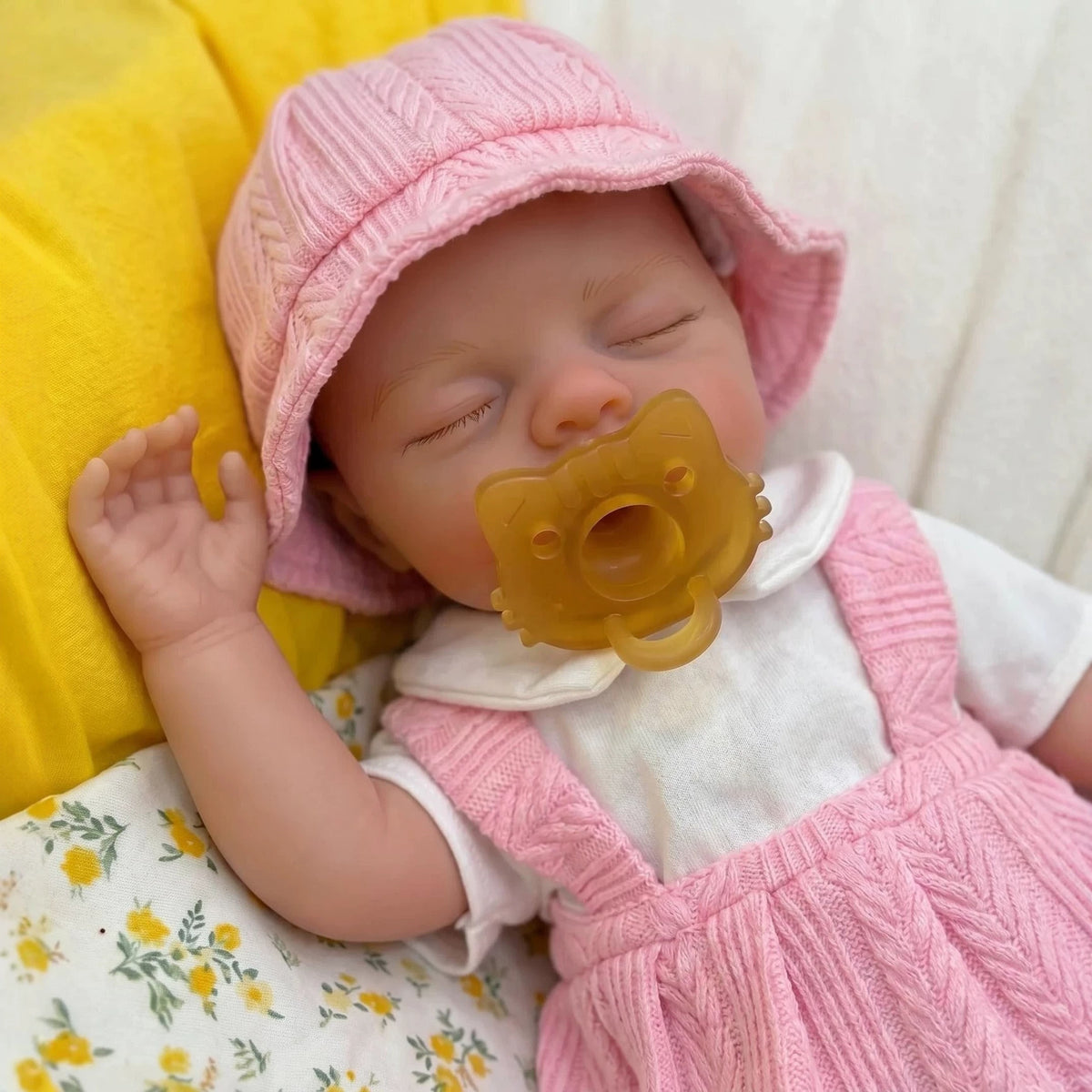 12 inch Reborn Doll Girl Soft Silicone Newborn Washable Easy to Clean for Children Small