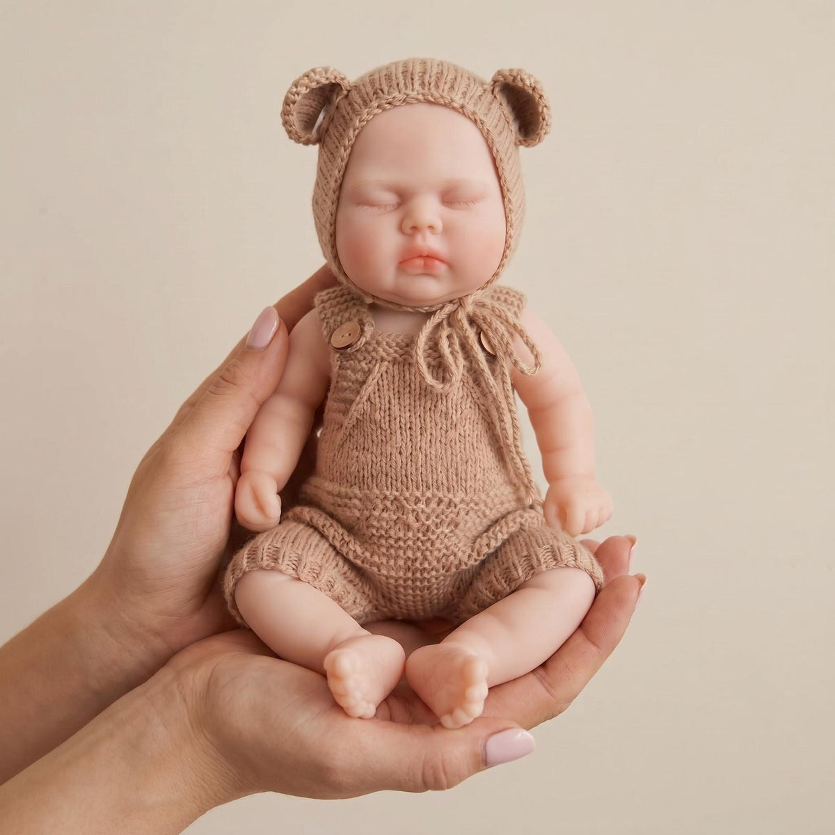 13inch Solid Silicone Doll - Elastic Stretchable Collectible Art Doll with Random Pacifier And Bottle - Pickle Character