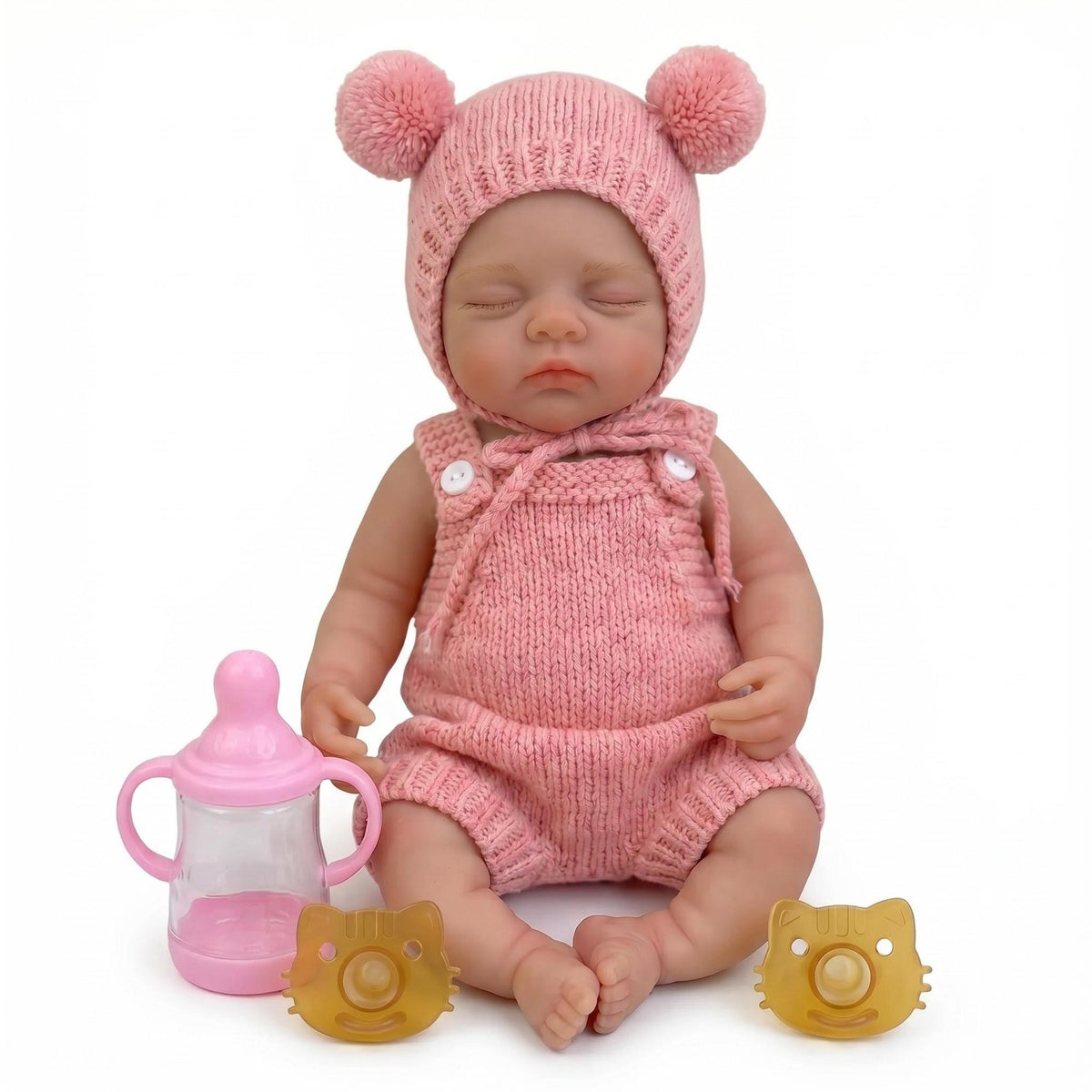 12inch 30CM Full Solid Silicone Reborn Baby Doll Flexible Stretchy Super Soft Realistic Dolls Best Gift