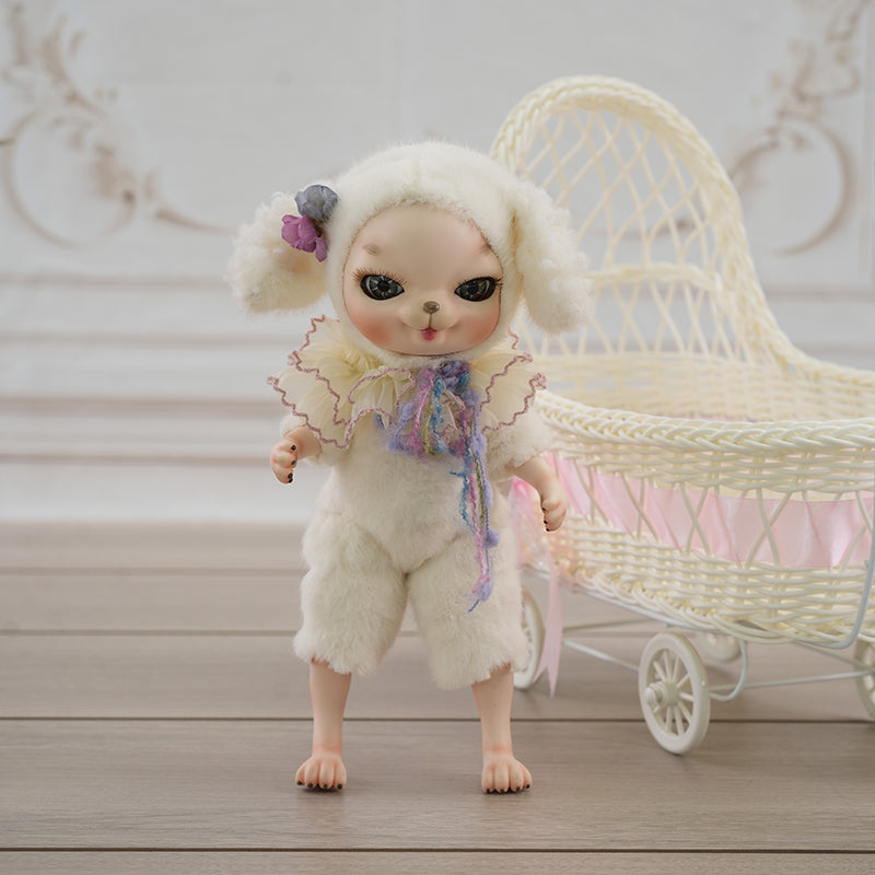 Posable Porcelain Puppy Doll Ball-Jointed Doll (BJD) 10 Inch/25cm - Reborn Doll Australia