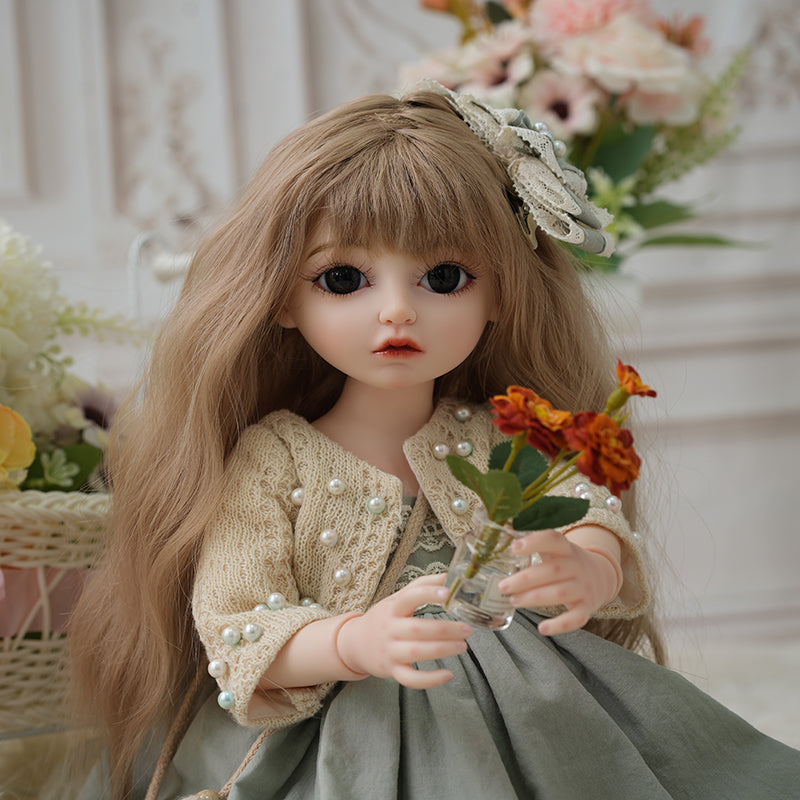 18‑Inch/45cm Country‑Style Hand‑Painted Dress Up Ball‑Jointed Doll (BJD) - Reborn Doll Australia