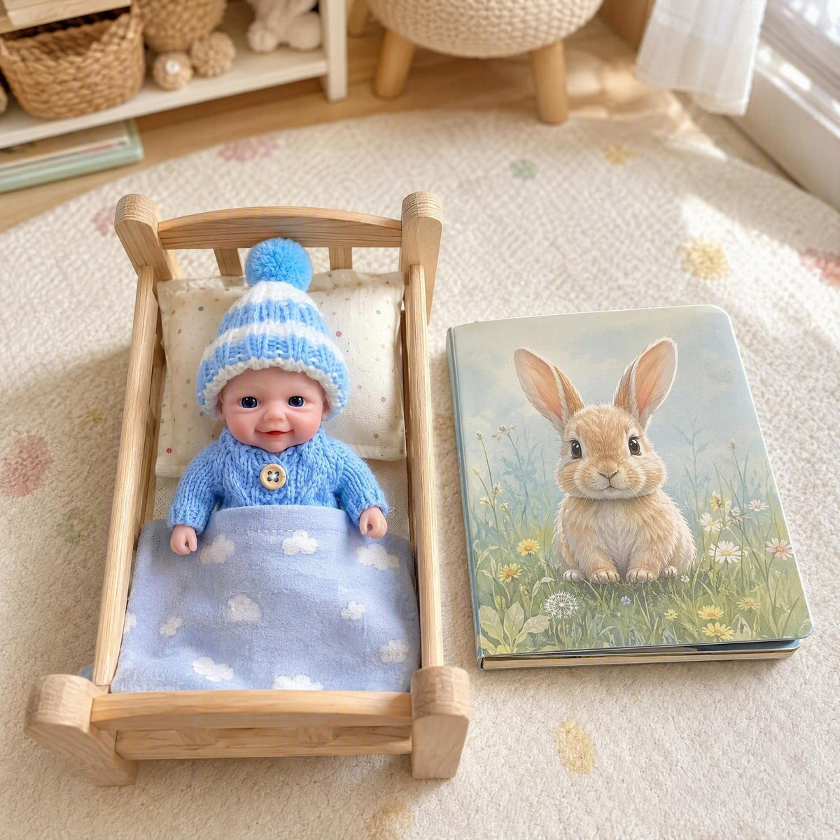 6 Inch Chubby Silicone Reborn Baby Doll 15CM Mini Full Body Soft Squishy Solid Silicone Newborn Toy