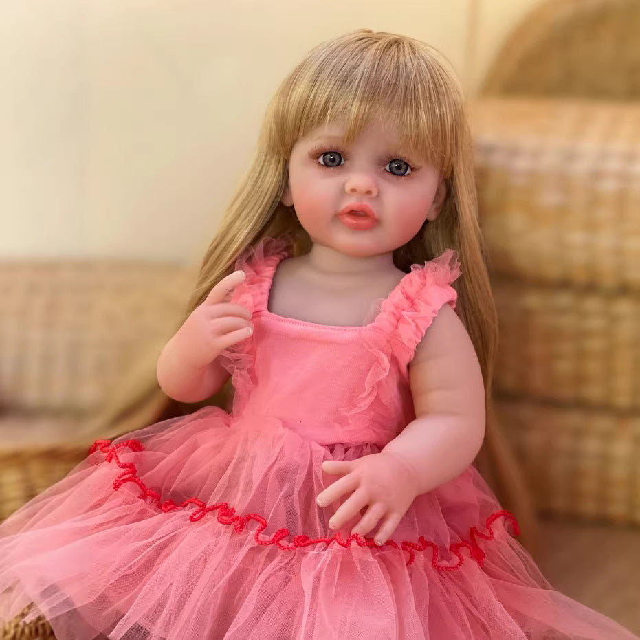 55cm Full Vinyl Rebirth Doll Simulation Doll Princess Gift