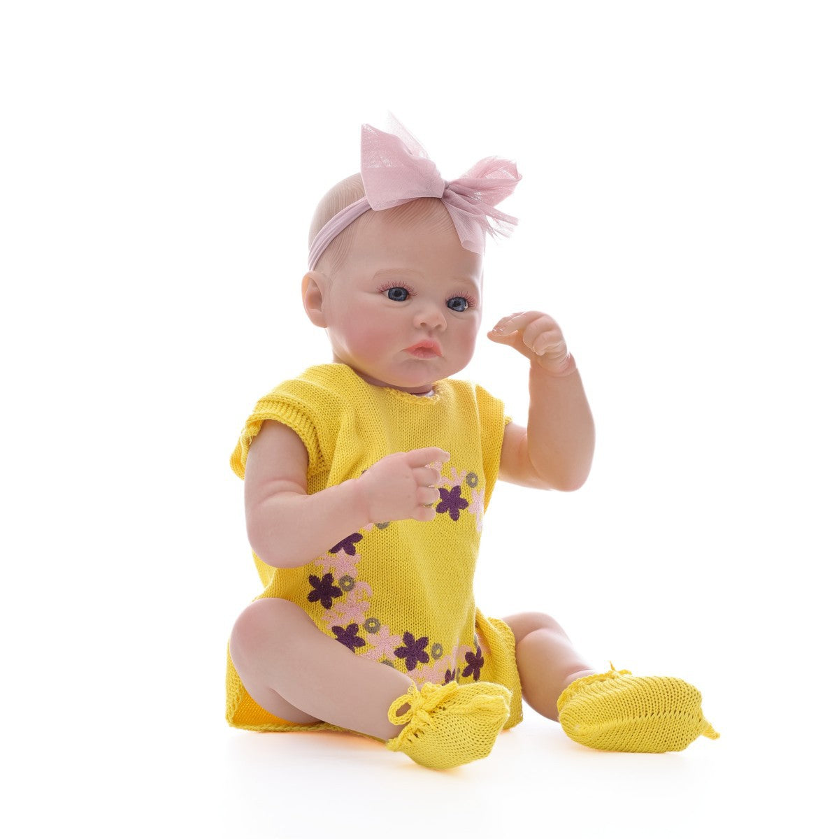 50cm full rubber reborn doll simulation baby treasure person