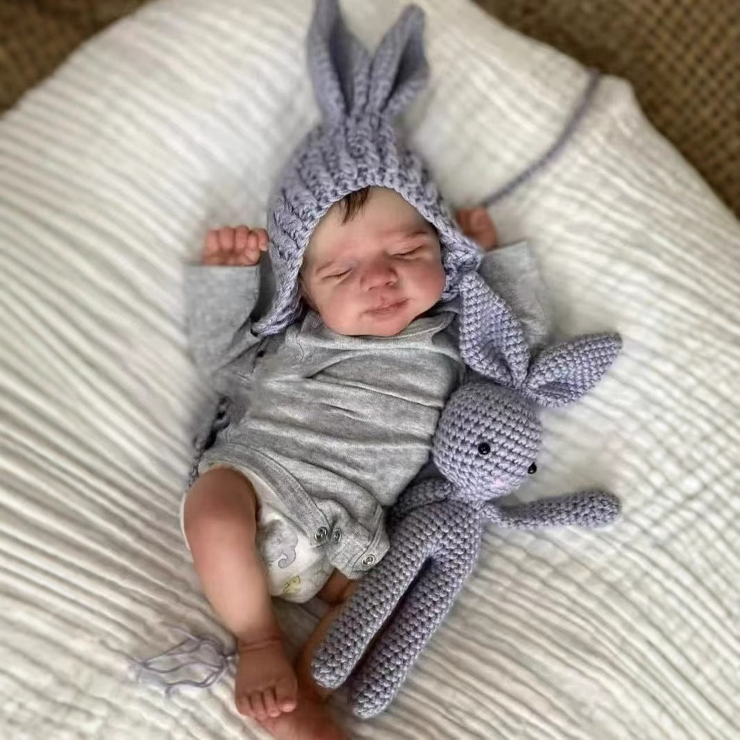 50cm Simulated Baby Full Vinyl Reborn doll 3D Skin Pascal children's gift