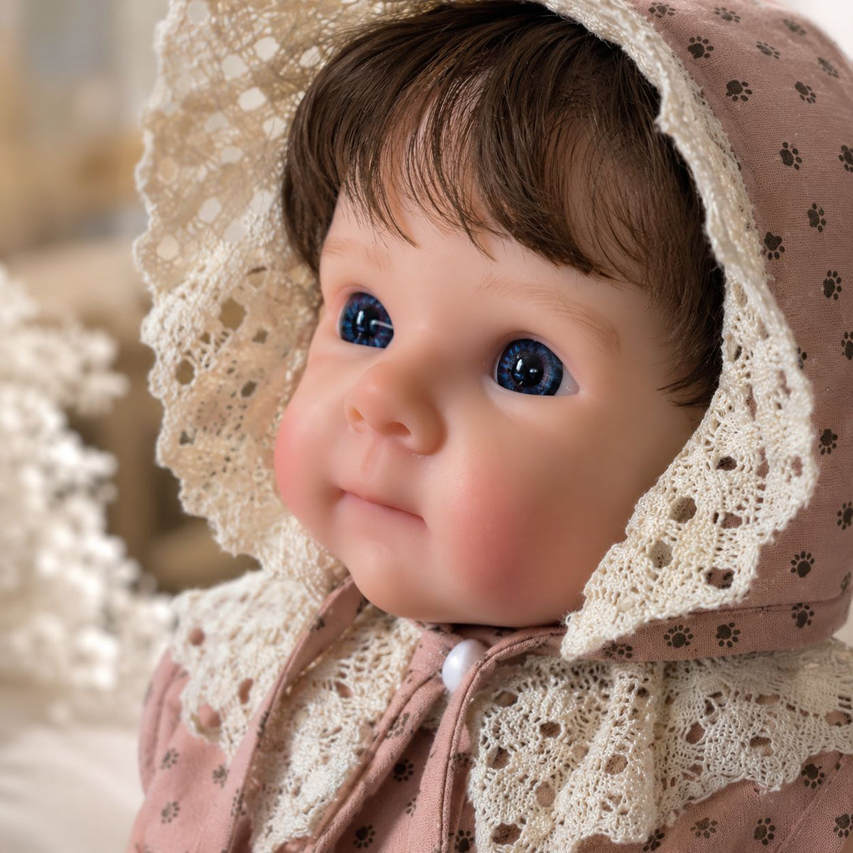 18 inch Full-Silicone Reborn Baby Doll – Realistic Newborn Doll, Washable, Includes Complete Set of Accessories