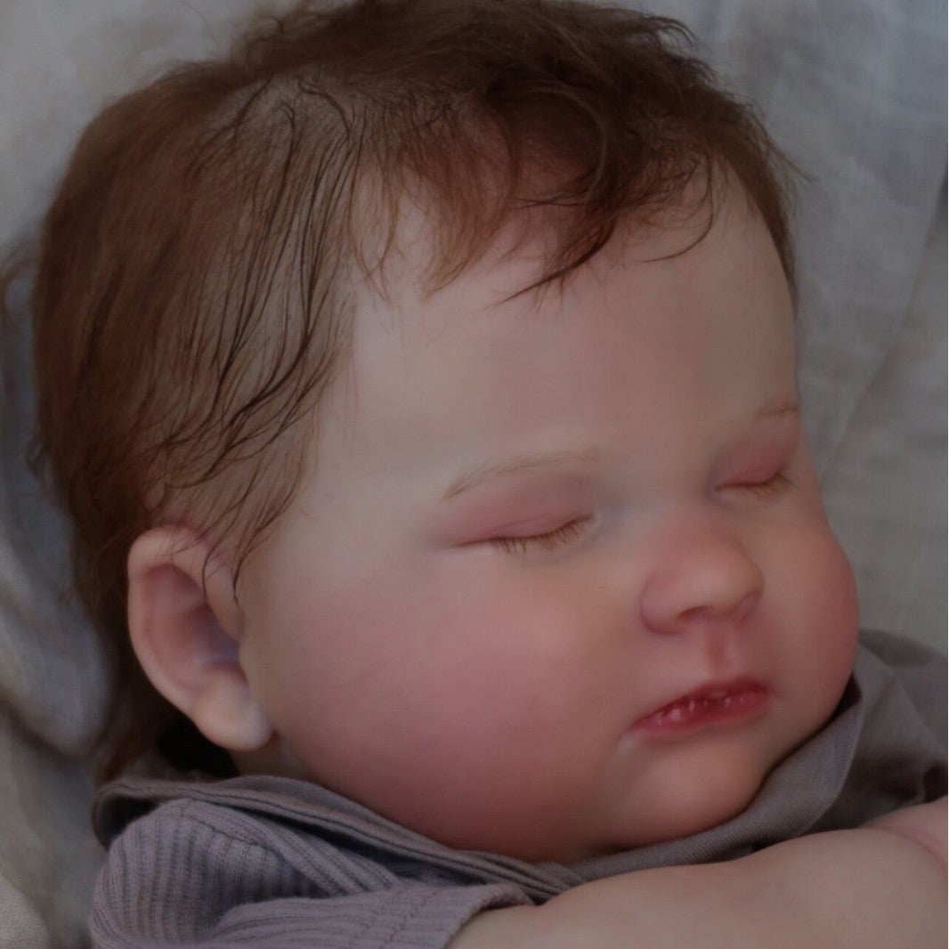 20 / 24 inch simulated baby rebirth doll, handmade with Cloth Body Toy Perfect Gift for Girls & Adult Doll Collectors
