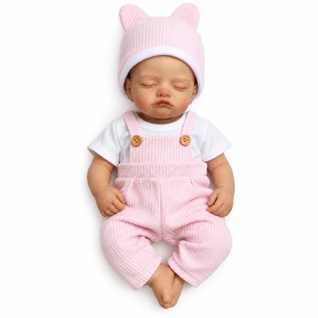 13 inch solid silicone doll for children as holiday gift, collectible solid silicone