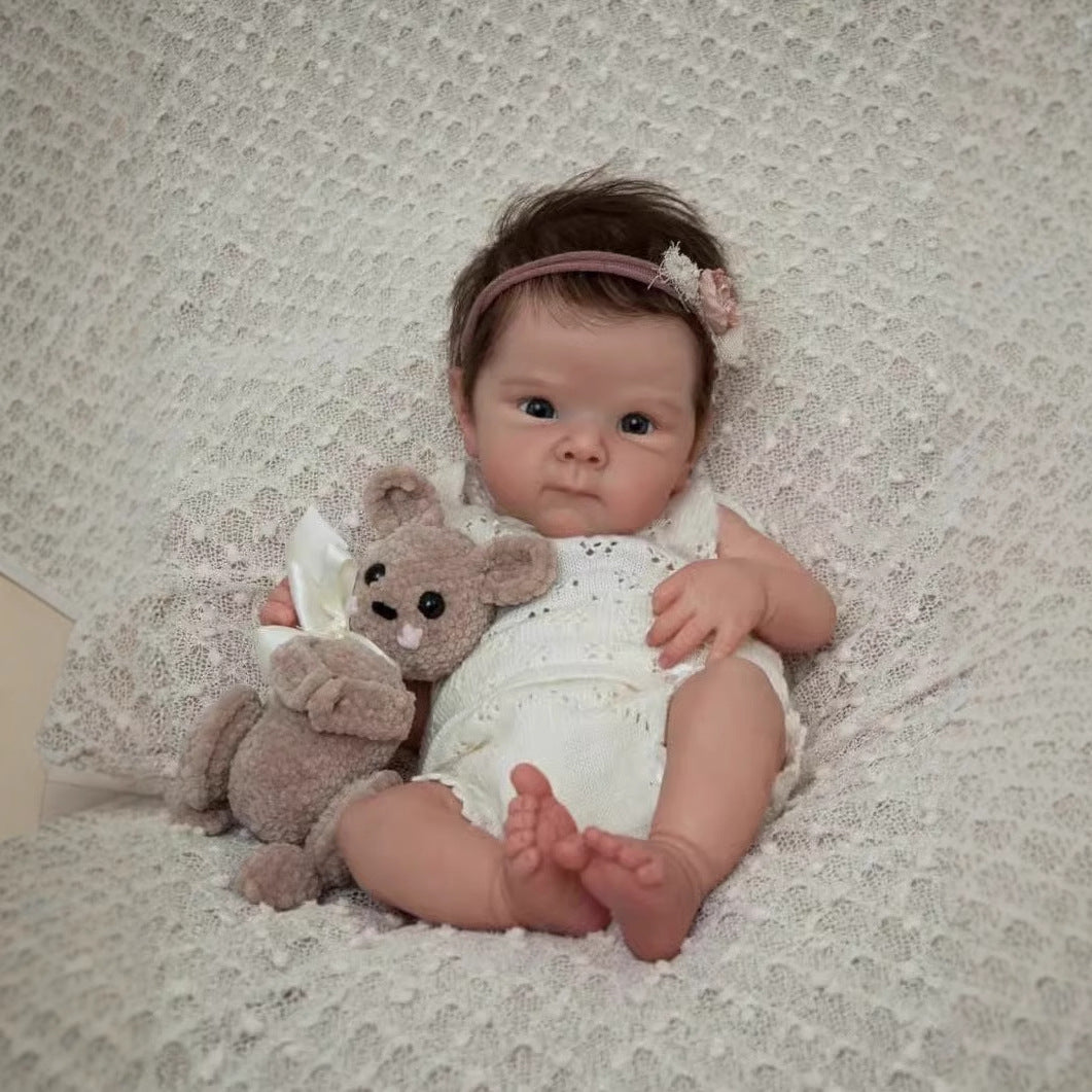 50cm 3D High Color Full Vinyl Simulation Baby Rebirth Doll Bettie