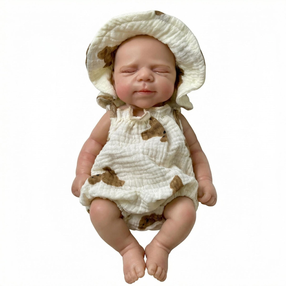12 inch sleeveless jumpsuit pascale solid silicone reborn doll