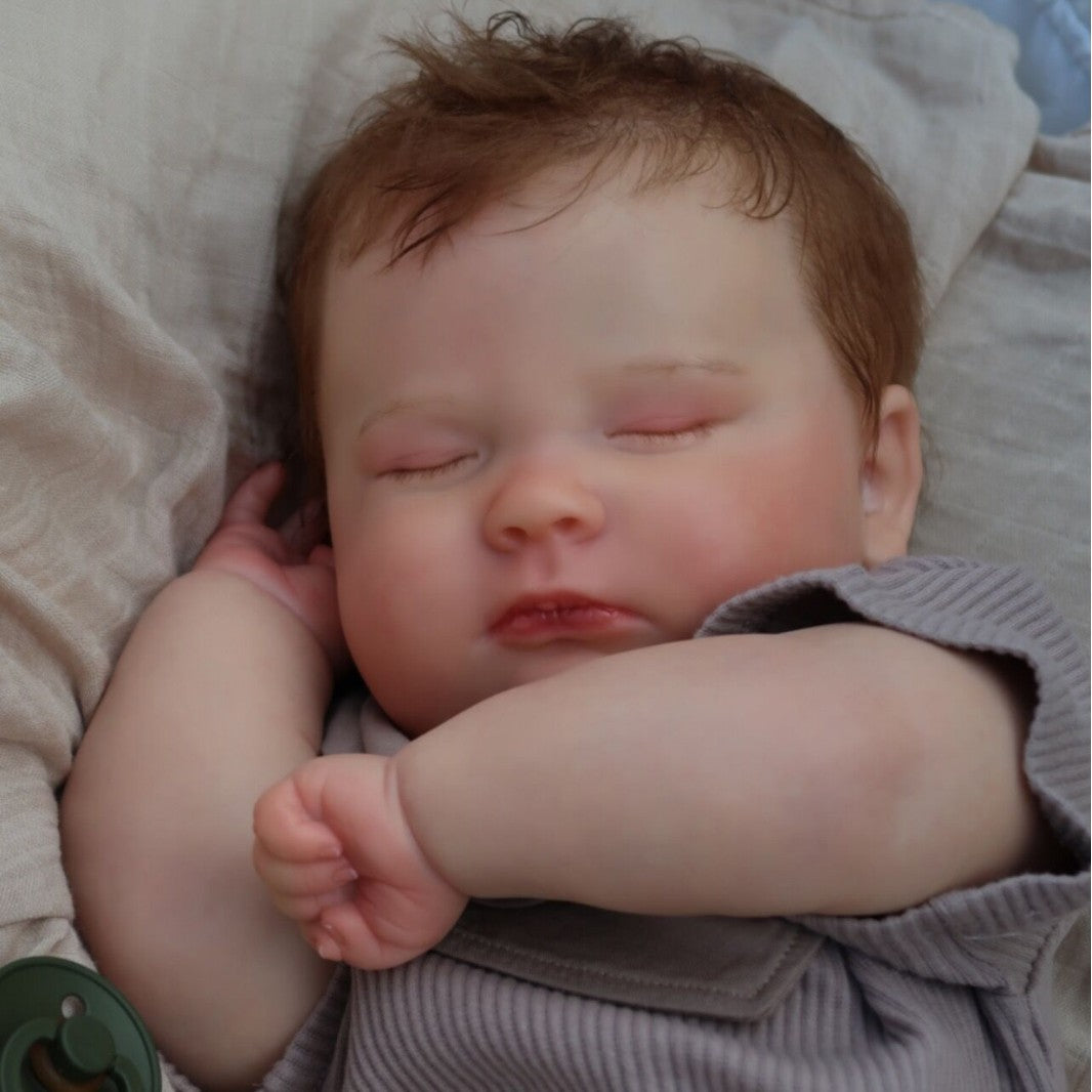 20 / 24 inch simulated baby rebirth doll, handmade with Cloth Body Toy Perfect Gift for Girls & Adult Doll Collectors