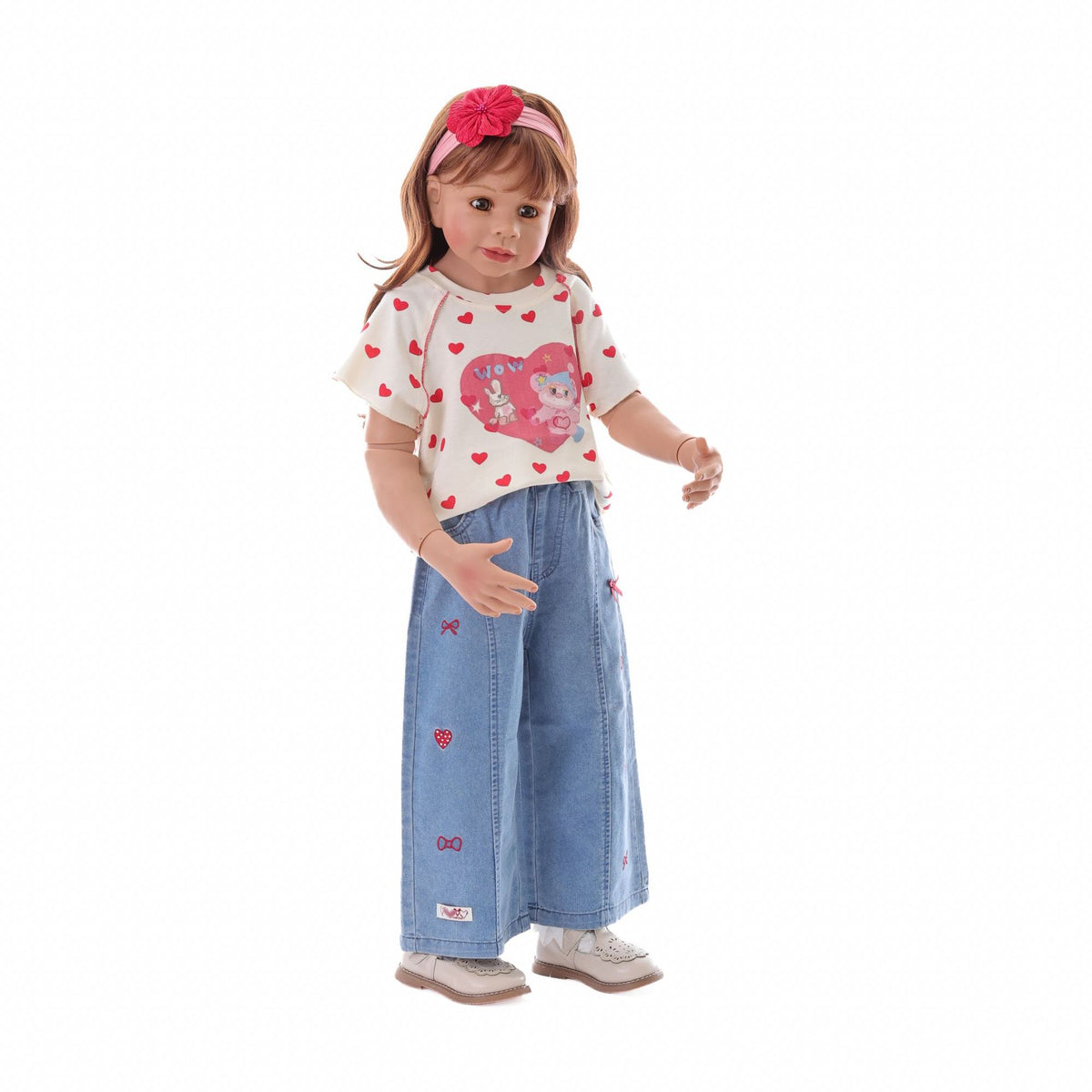 100cm 4-6 Year Old Girl Doll High Simulation Doll BJD Joint Doll