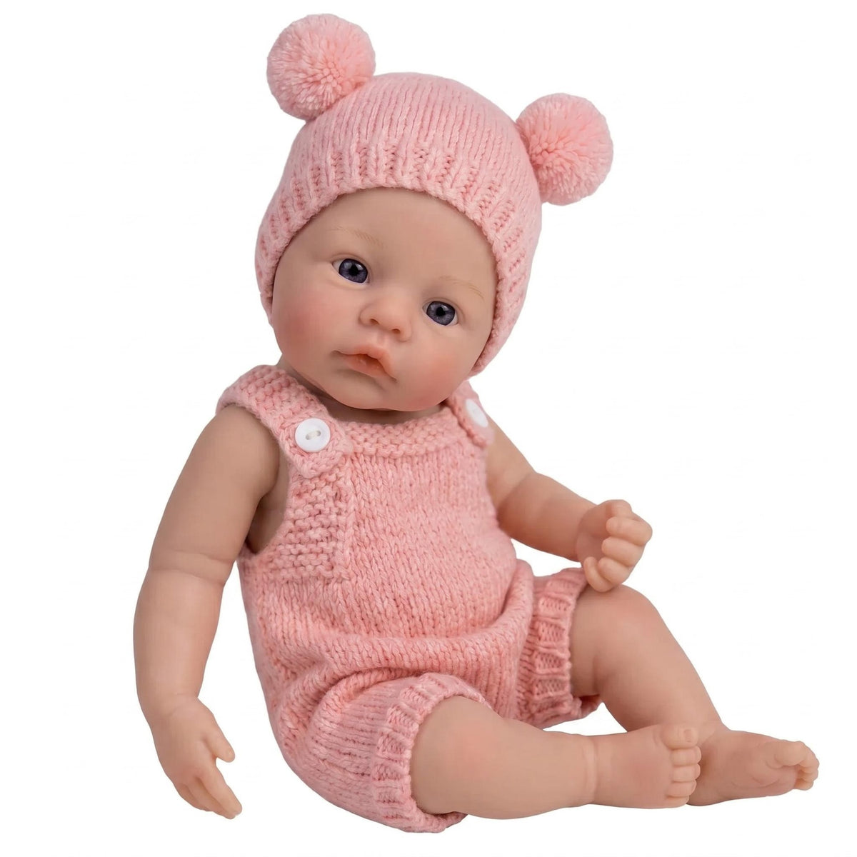 12 inch Full Silicone Body Reborn Doll Realistic and Newborn, Soft Silicone for Babies A Gift for My Partner