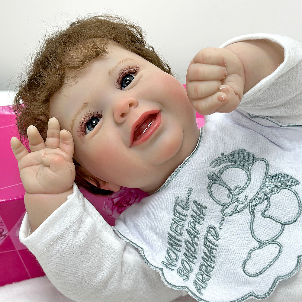 22 Inch Full‑Vinyl Reborn Doll, Lovely Surprise for Birthdays and Holiday Gift‑Giving