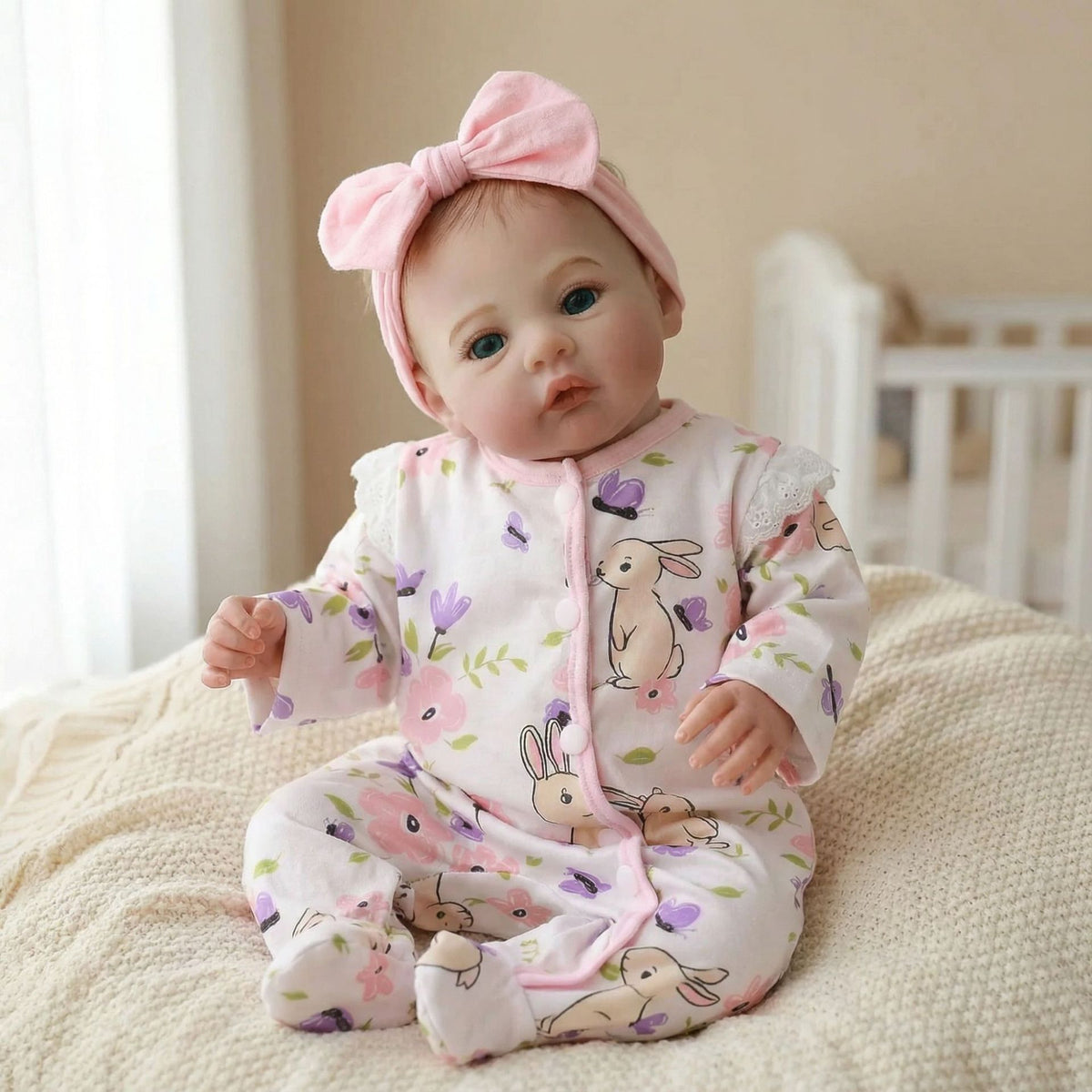 REALISTIC SWEET GALLERY 18-Inch Lifelike Reborn Baby Dolls with Toy & Gift Set for Kids Age 3+