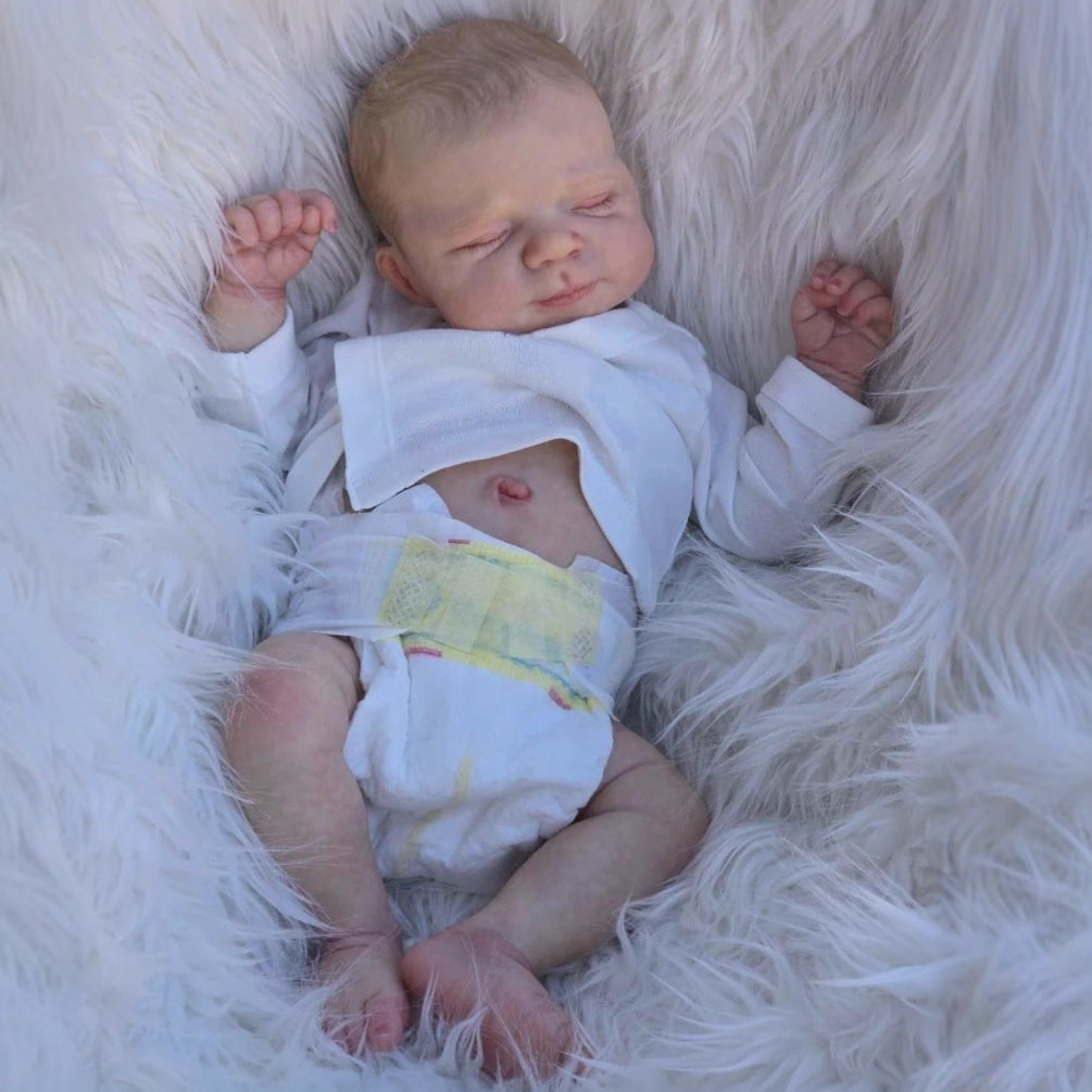50cm Simulated Baby Full Vinyl Reborn doll 3D Skin Pascle children's gift
