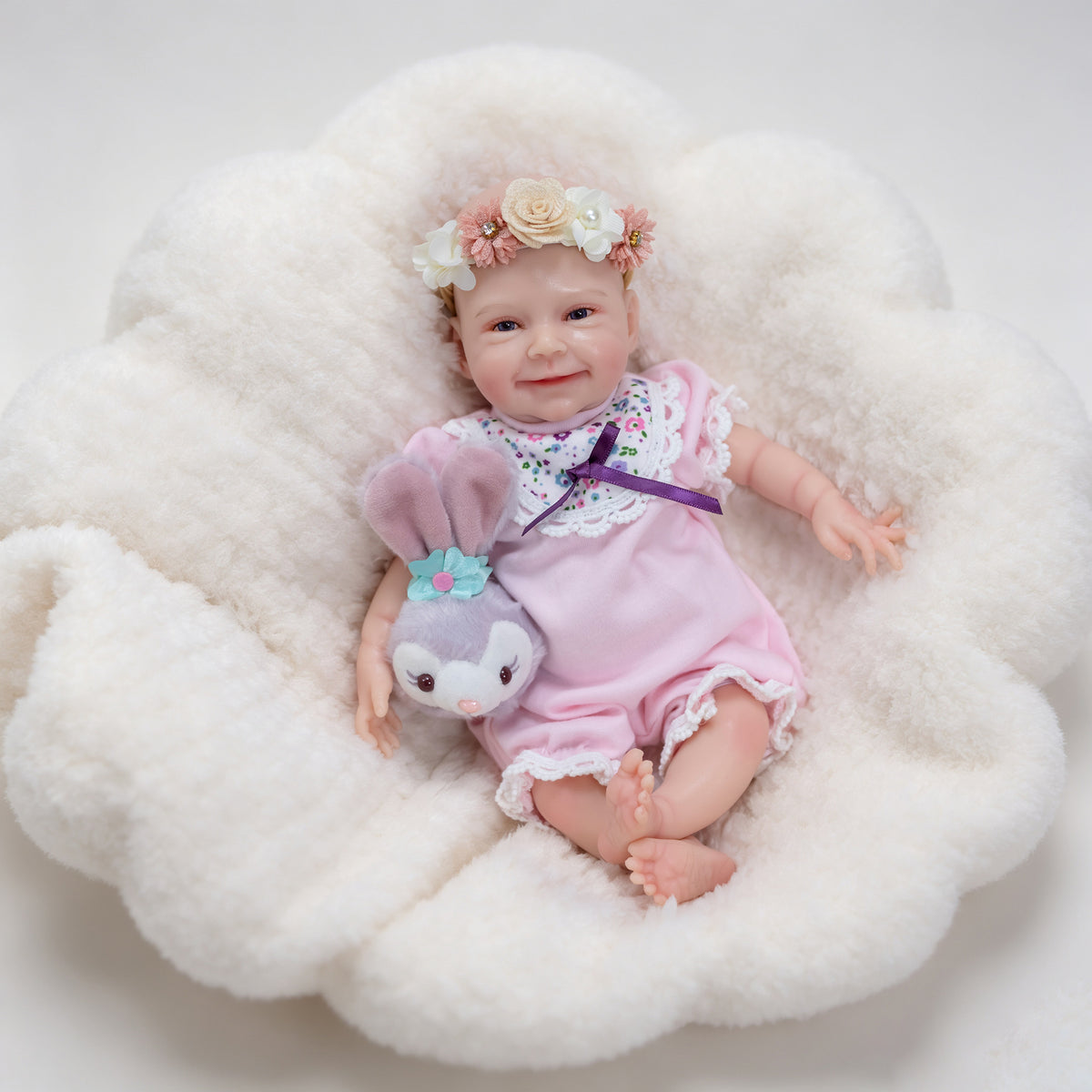 12 Inch Full Silicone Lifelike Doll, Cherished Keepsake for Kids and Adult Collectors