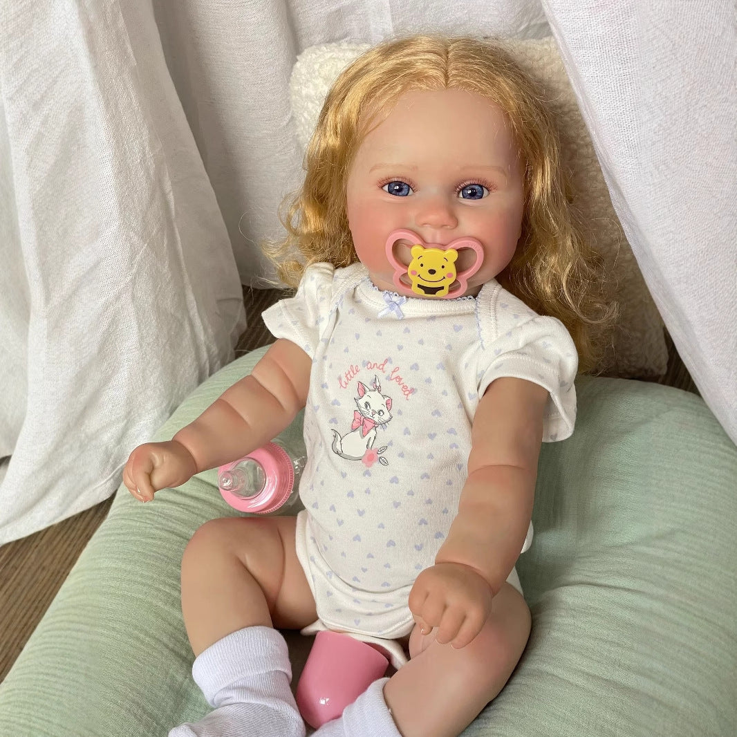50cm Simulated Baby Full Vinyl Reborn doll  Maddie children's gift