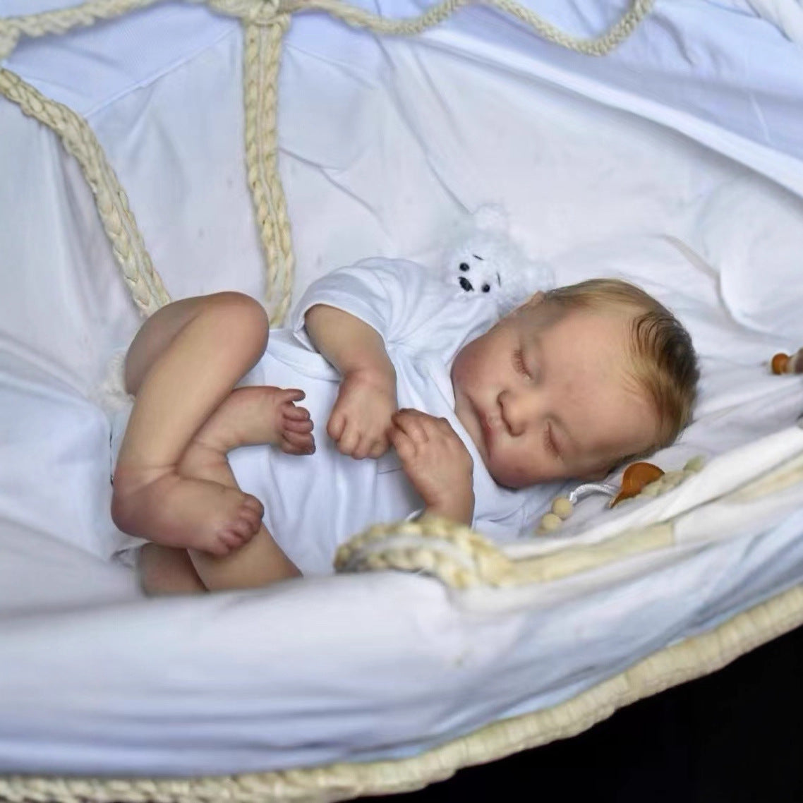 48cm Simulated Baby Full Vinyl Rebirth Doll 3D Skin children's gift