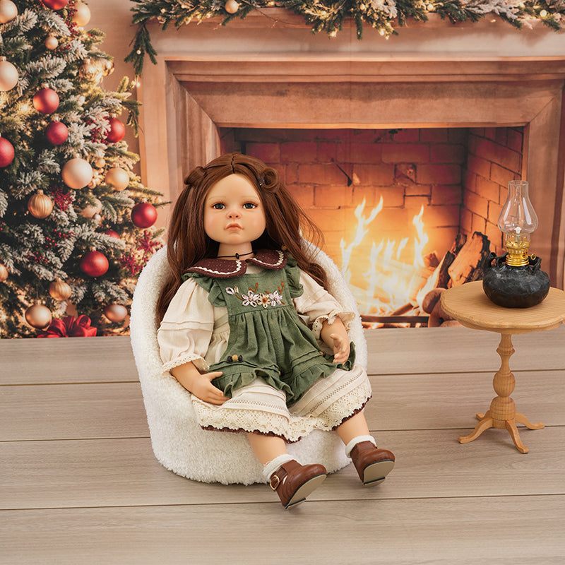 Hand-painted Collectible Porcelain Dolls 22 Inch/55cm Country-style Dress Up Porcelain Dolls - Reborn Doll Australia