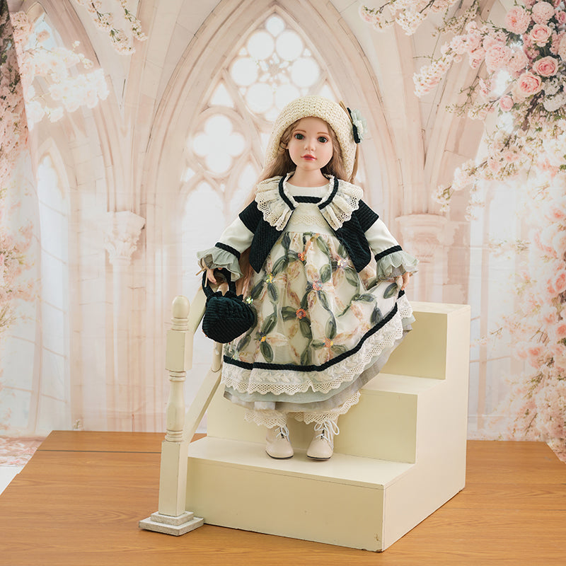 Hand-painted Modern Elegance Collectible Lady Dolls 28 Inch/70cm Princess Dress Dolls - Reborn Doll Australia