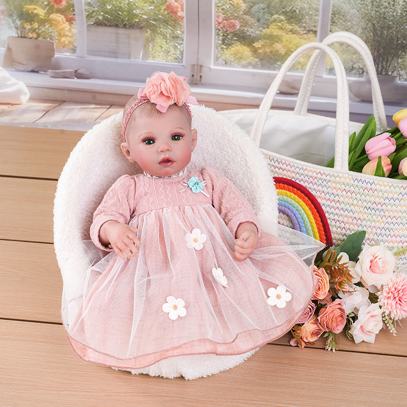 Lifelike Reborn Baby Doll 20 Inch/50cm Realistic Infant Toys Collectible - Reborn Doll Australia