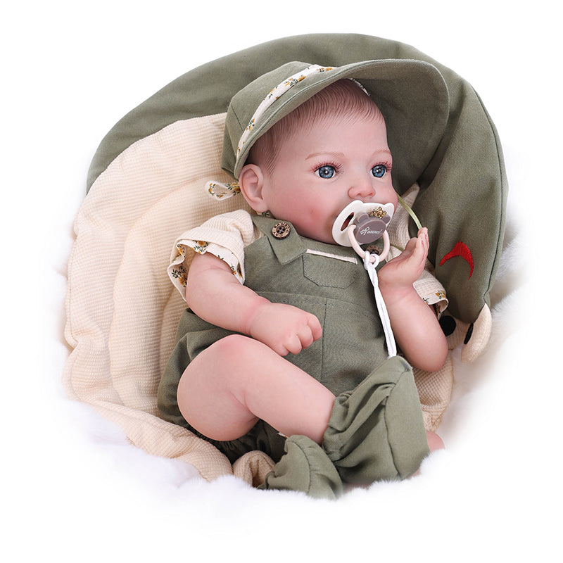 20-Inch/50cm Hard-Vinyl Reborn Baby Doll For Kids Presents - Reborn Doll Australia