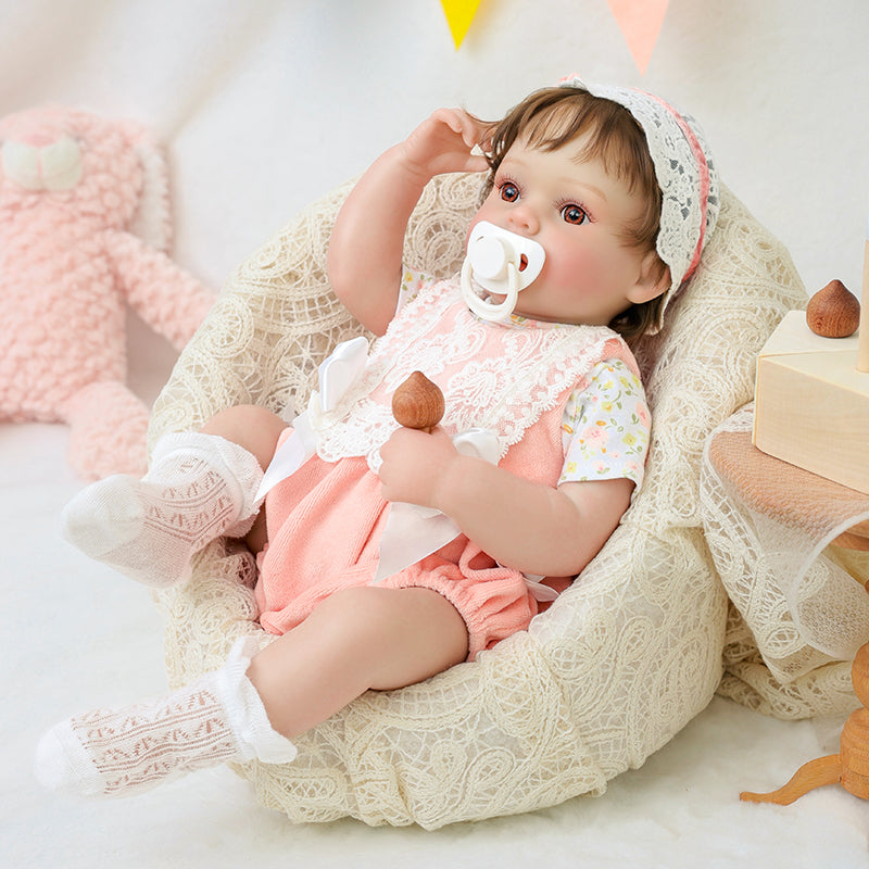 Realistic Full Vinyl Reborn Girl Baby Dolls 20-Inch/50cm - Reborn Doll Australia