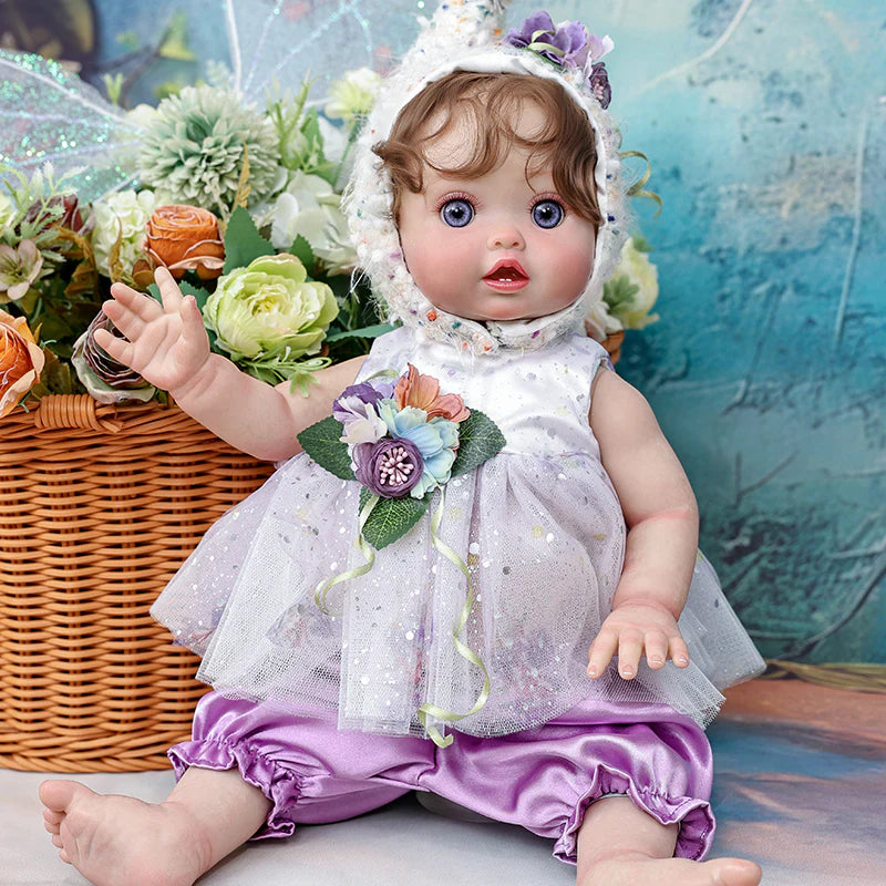 18 Inch/45cm Vinyl Lifelike Reborn Baby Doll with Magnetic Wings - Reborn Doll Australia