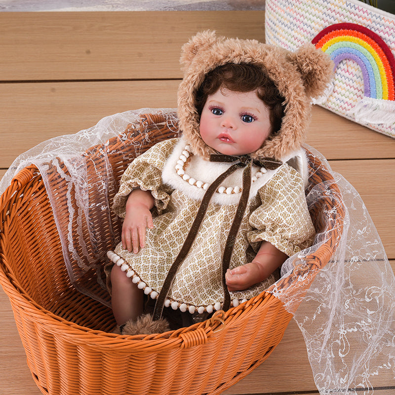 20 Inch/50cm Realistic Lifelike Reborn Baby Dolls with Soft Cloth Body for Kids Birthday Present - Reborn Doll Australia